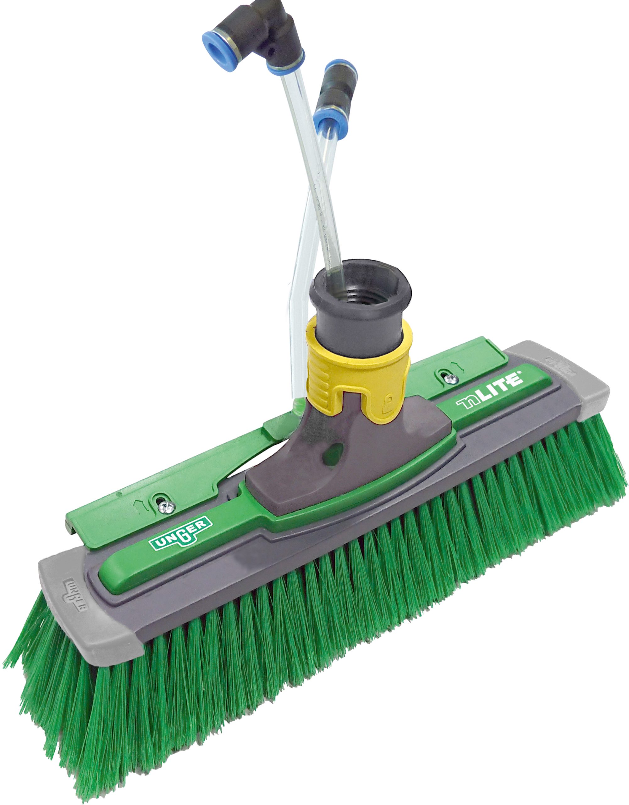 Brosse nLITE Power complète, 28cm, poils fleurée (vert)